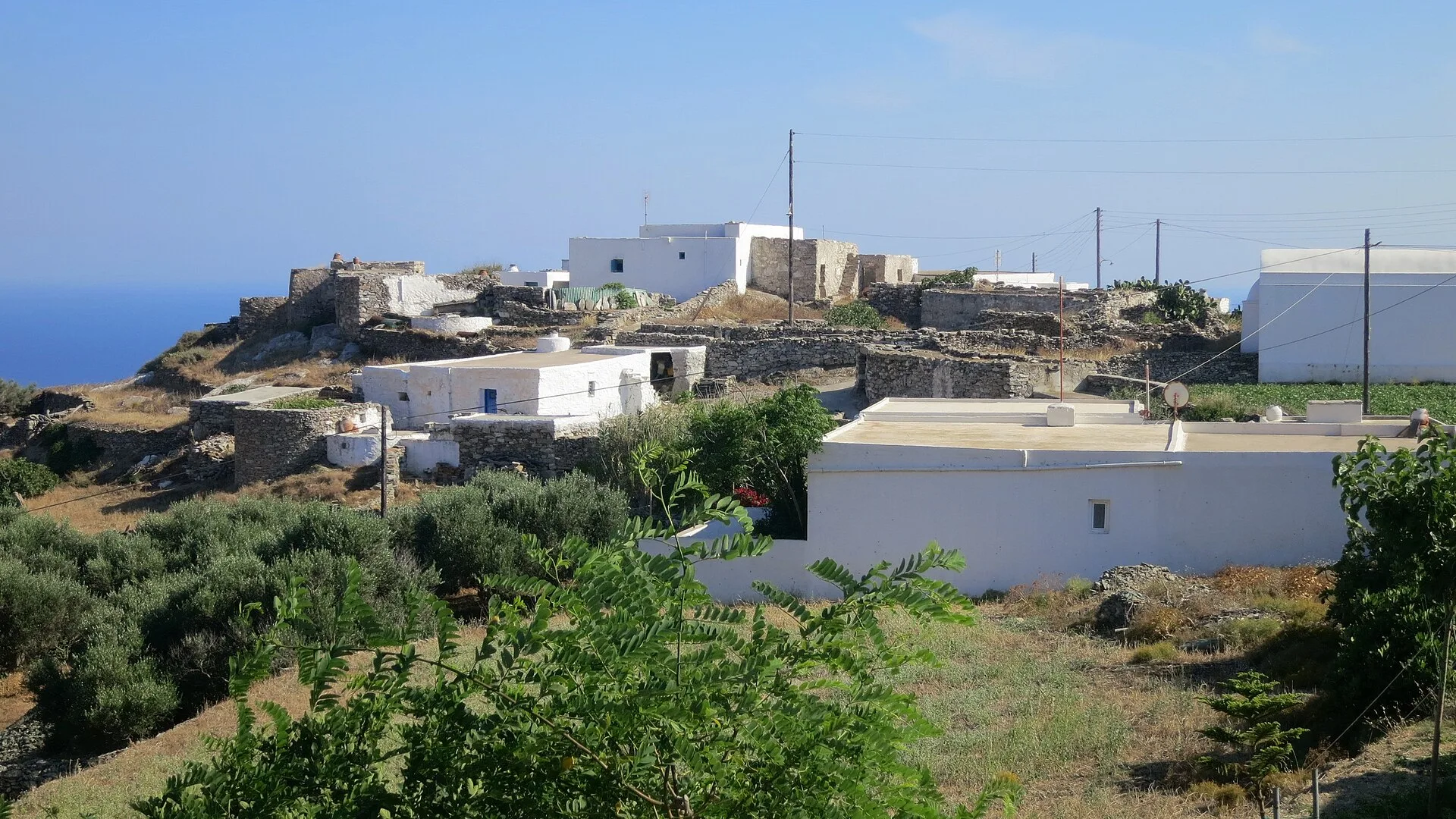 Ano Meria, la Folegandros rurale